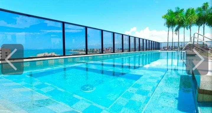 Apto Time - Vista Mar Em Ponta Verde Maceio Leilighet Eksteriør bilde