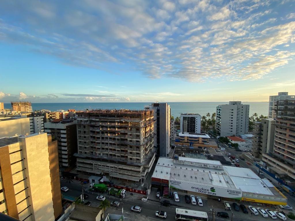 Apto Time - Vista Mar Em Ponta Verde Maceio Leilighet Eksteriør bilde