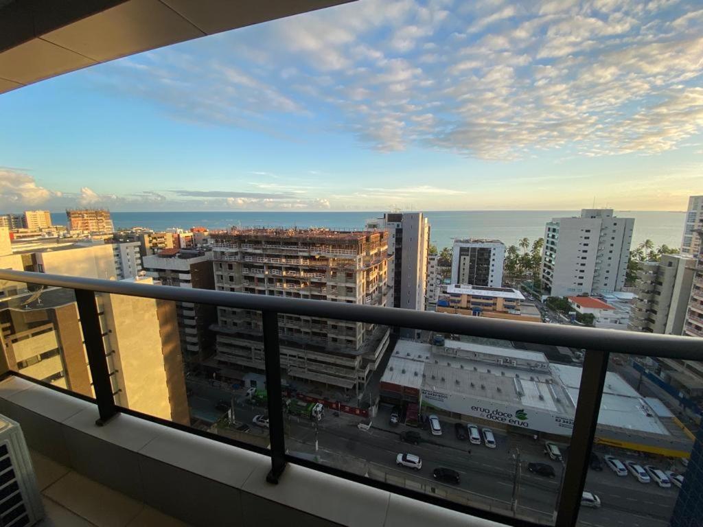Apto Time - Vista Mar Em Ponta Verde Maceio Leilighet Eksteriør bilde