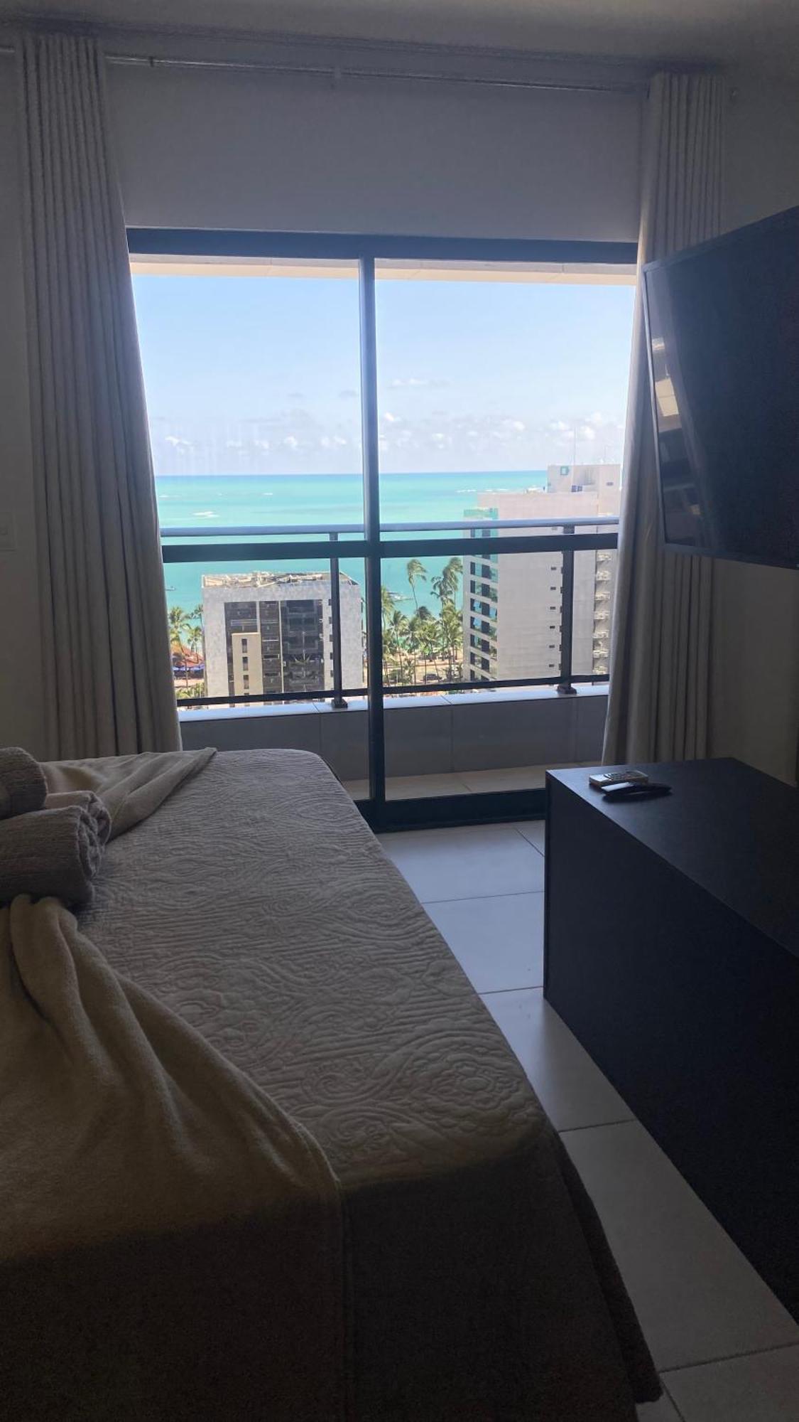 Apto Time - Vista Mar Em Ponta Verde Maceio Leilighet Eksteriør bilde